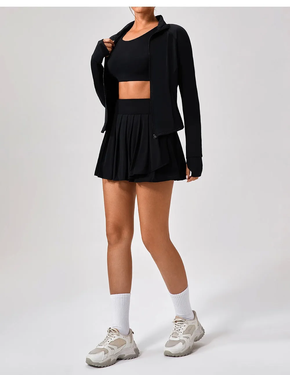 Mara Longsleeve Zip Top UPF 50 