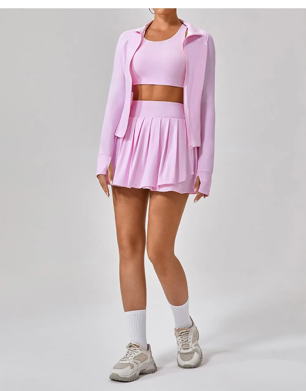 Mara Longsleeve Zip Top UPF 50 