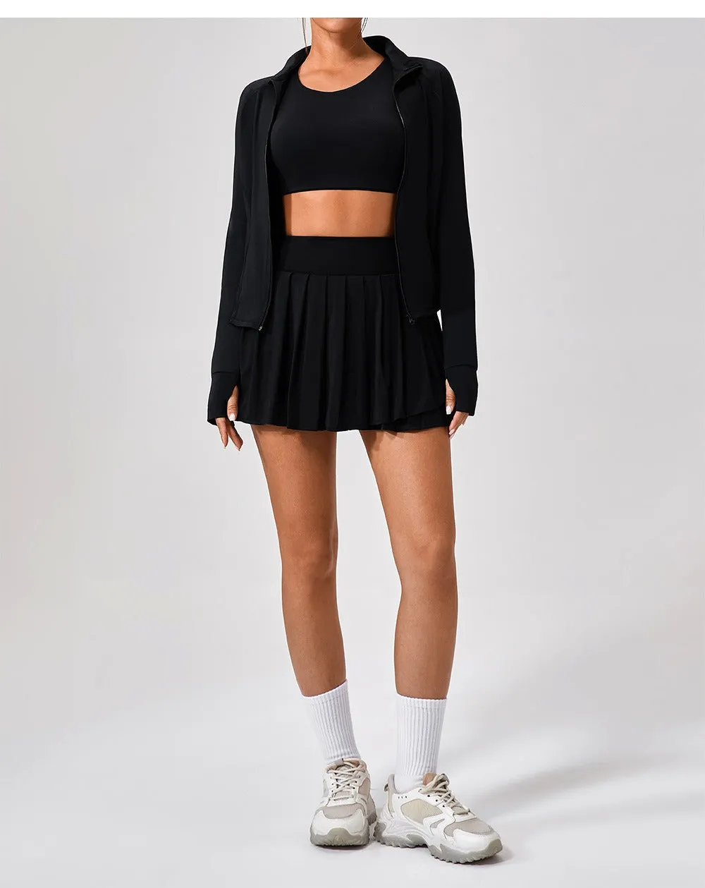 Mara Longsleeve Zip Top UPF 50 