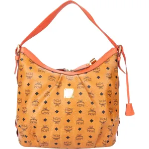 MCM Visetos Monogram Hobo Bag