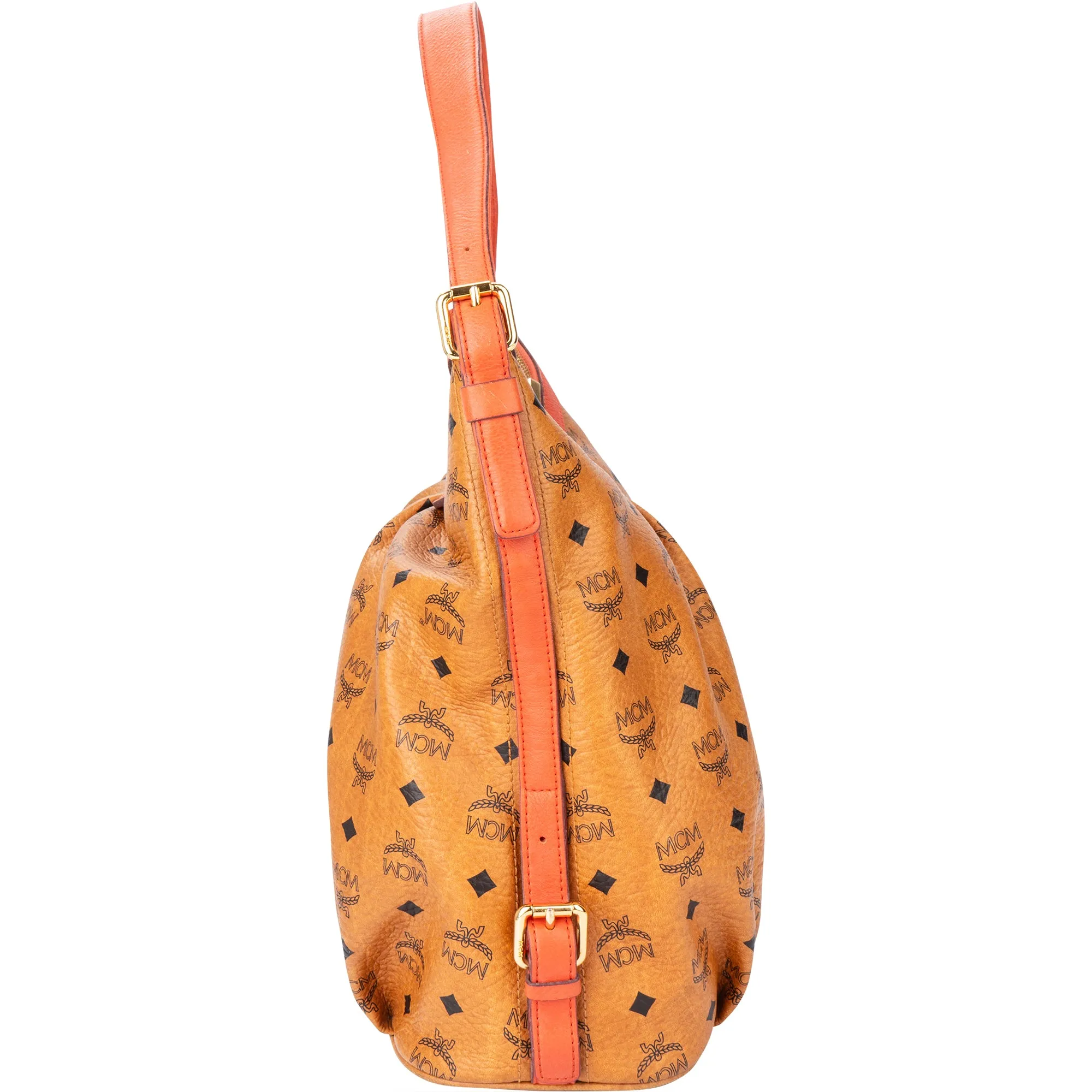 MCM Visetos Monogram Hobo Bag
