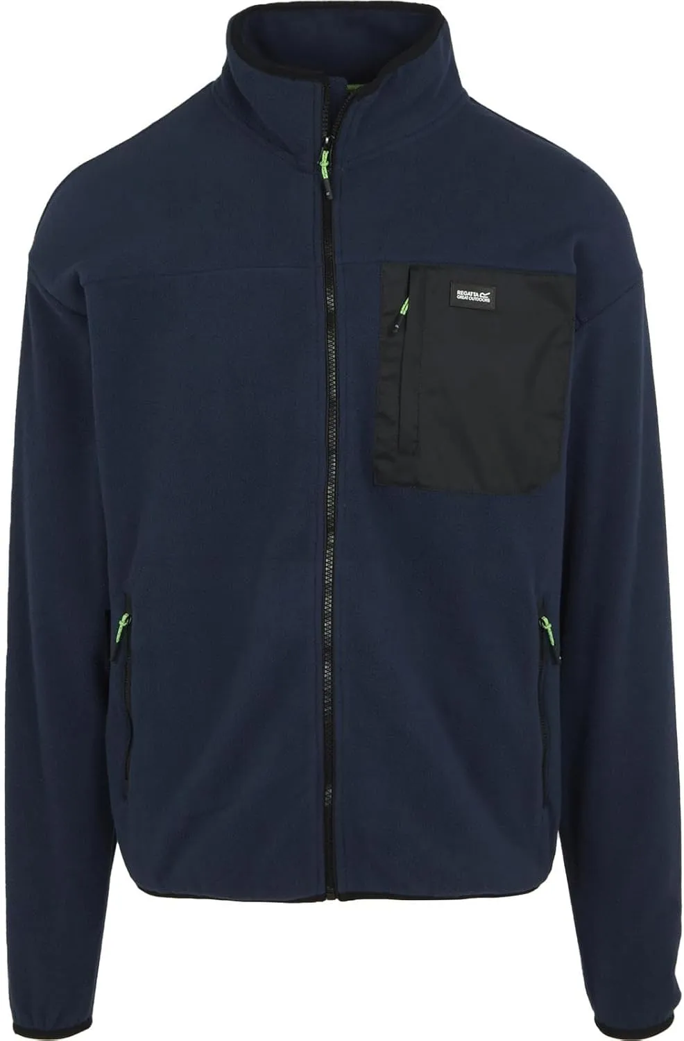 Mens Frankie Full Zip Outdoor Warm Winter Fleece Jacket