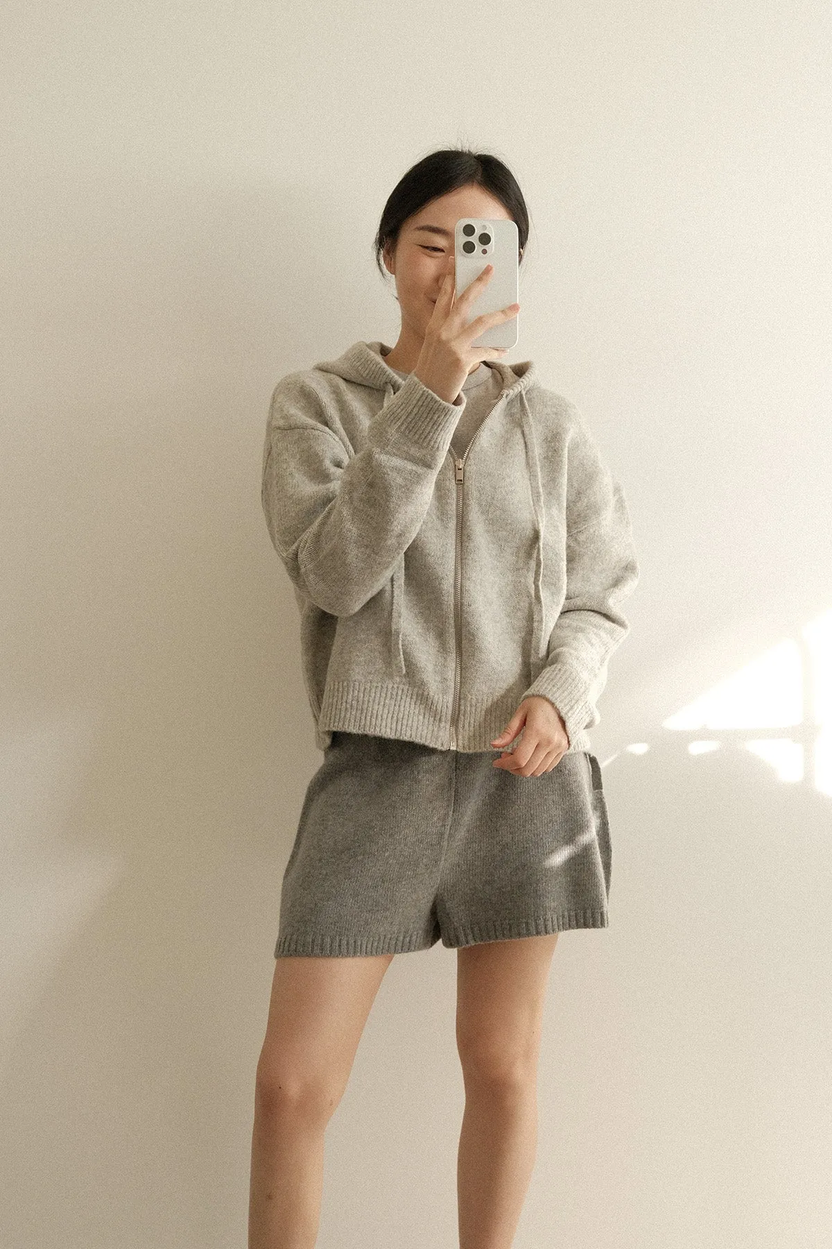 Merino Wool Knitted Shorts (PREORDER)
