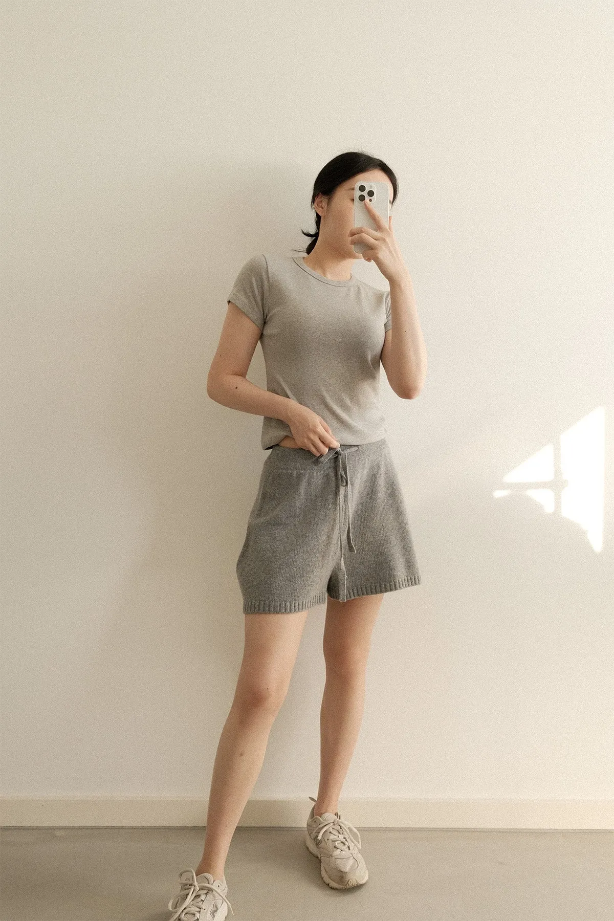 Merino Wool Knitted Shorts (PREORDER)