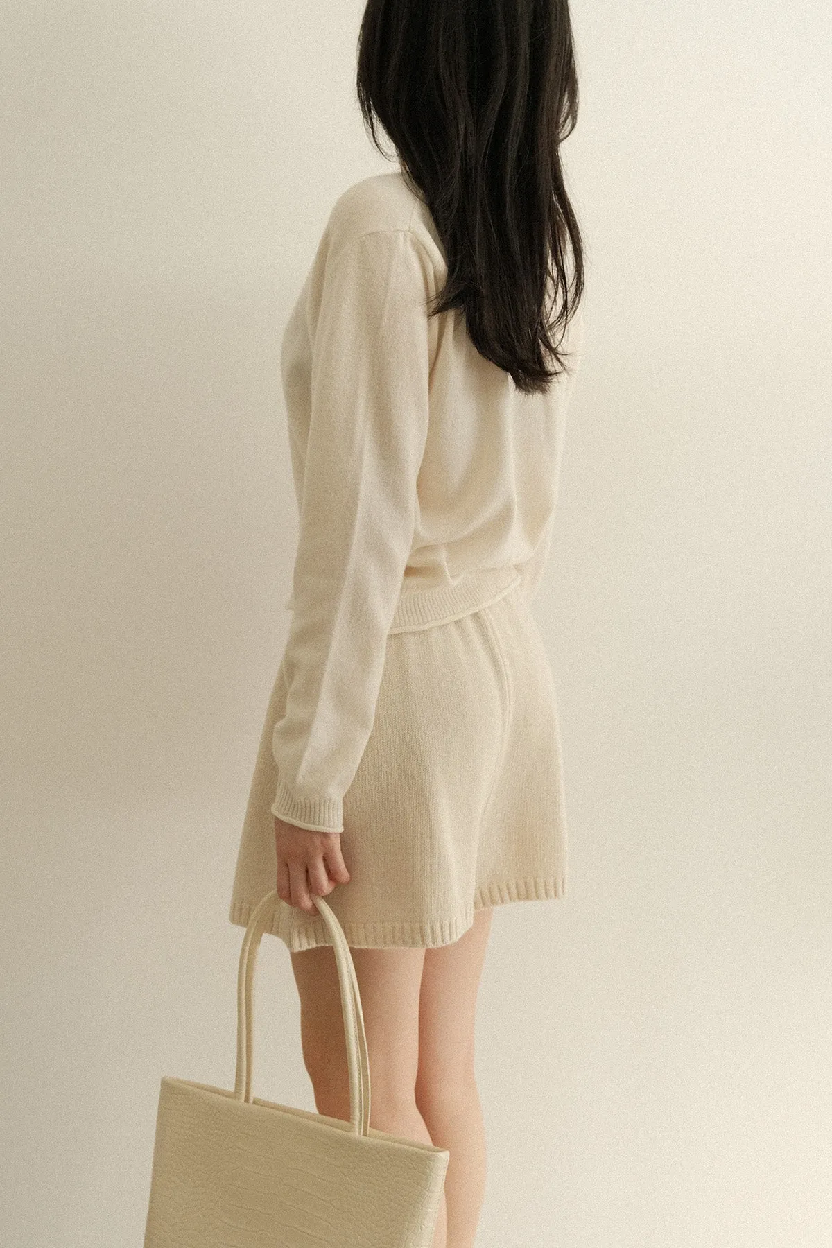 Merino Wool Knitted Shorts (PREORDER)