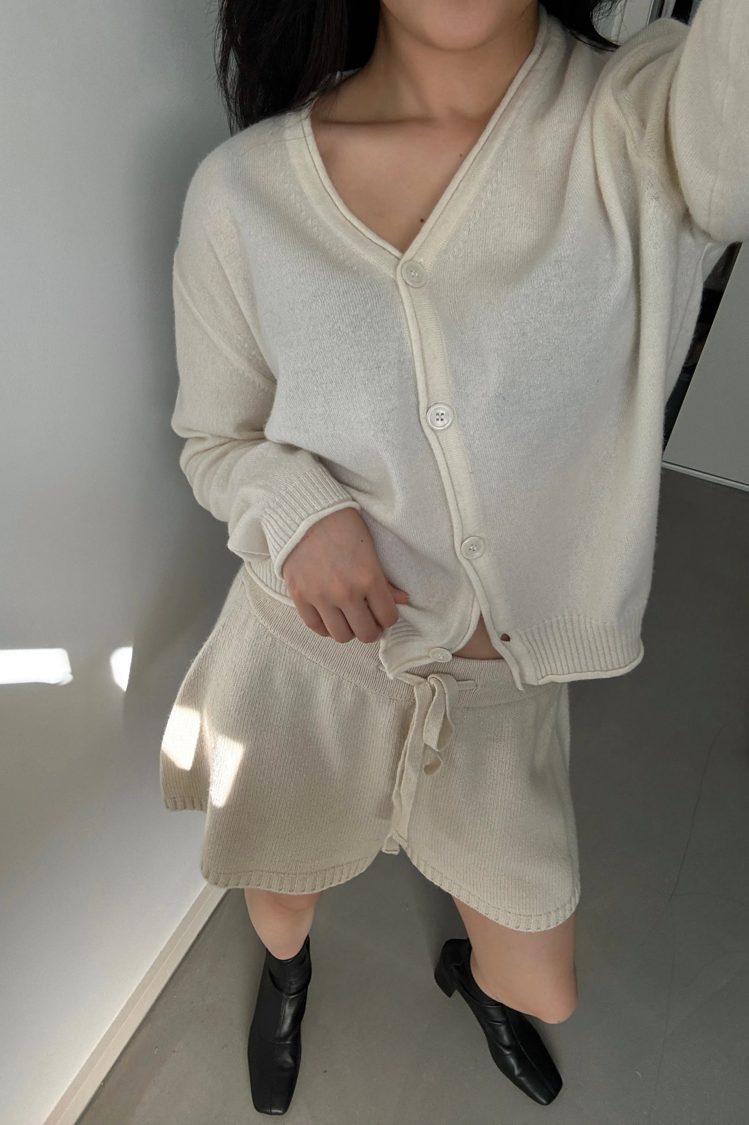 Merino Wool Knitted Shorts (PREORDER)