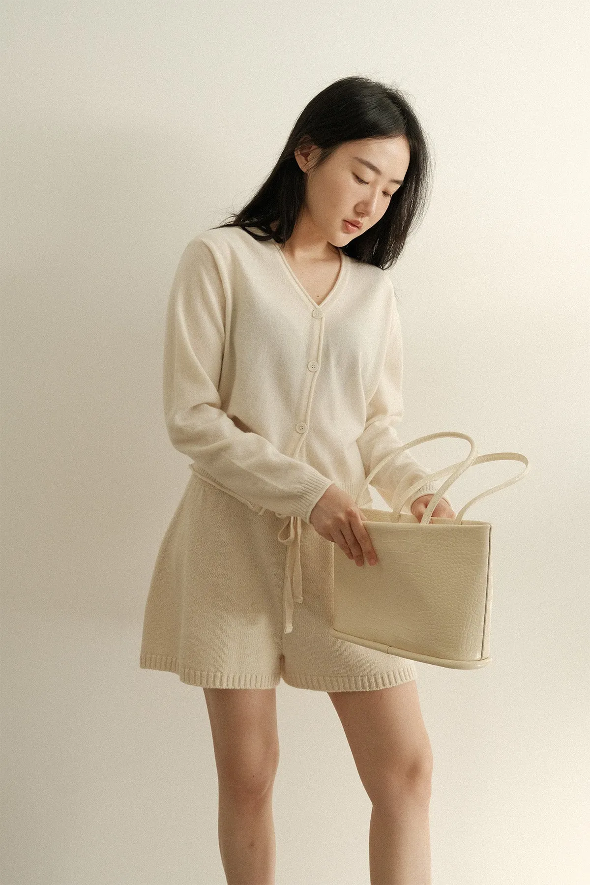 Merino Wool Knitted Shorts (PREORDER)