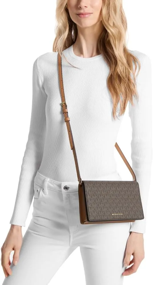 Michael Kors Jet Set Medium Flap Crossbody Bag