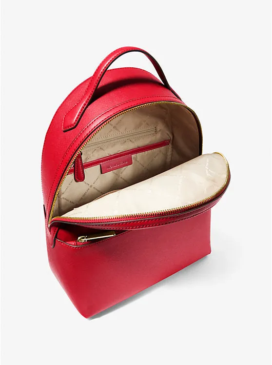 Micheal Kors Sheila Medium Backpack Bright Red