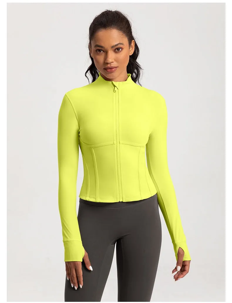Mildred Zip Longsleeve Top