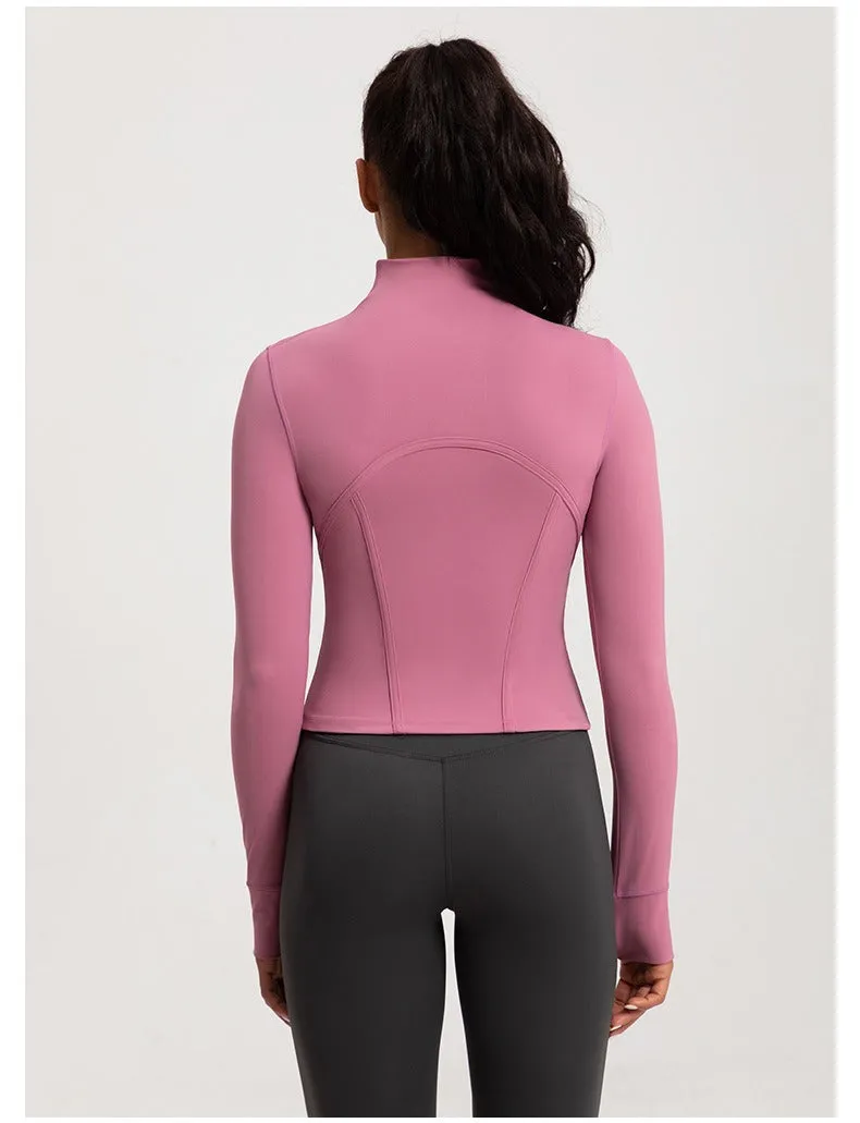 Mildred Zip Longsleeve Top