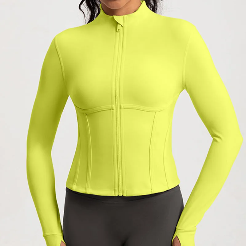 Mildred Zip Longsleeve Top