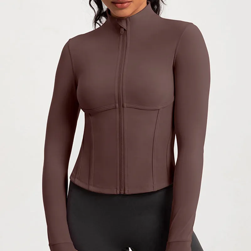 Mildred Zip Longsleeve Top