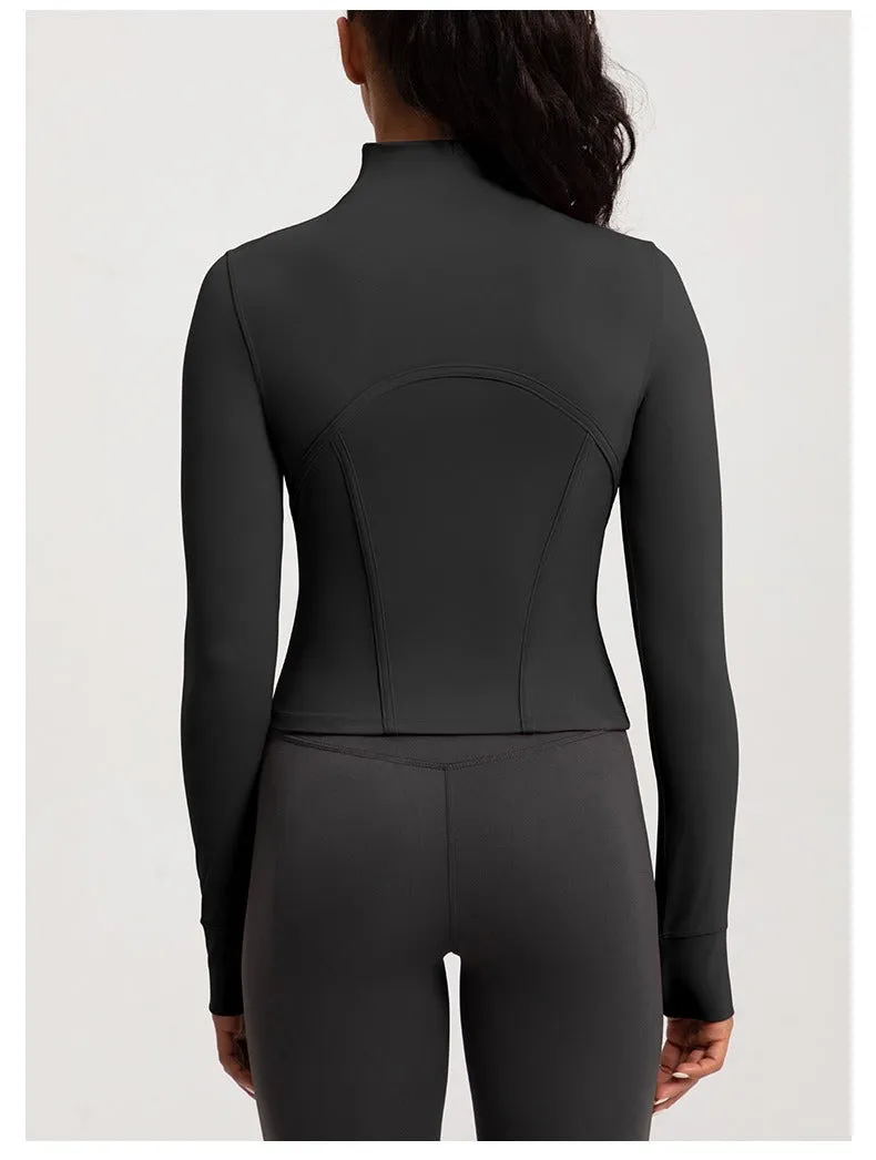 Mildred Zip Longsleeve Top