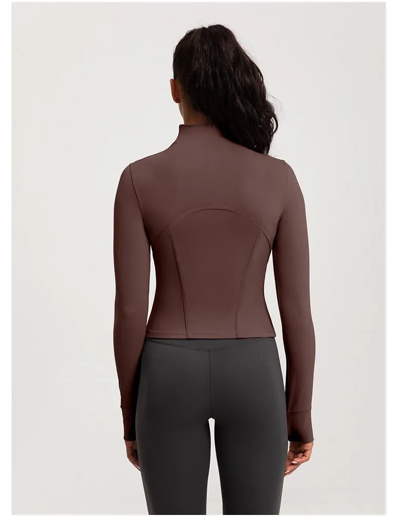 Mildred Zip Longsleeve Top