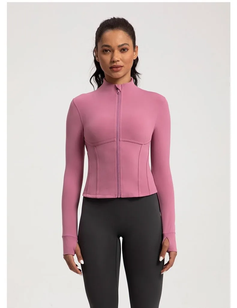 Mildred Zip Longsleeve Top