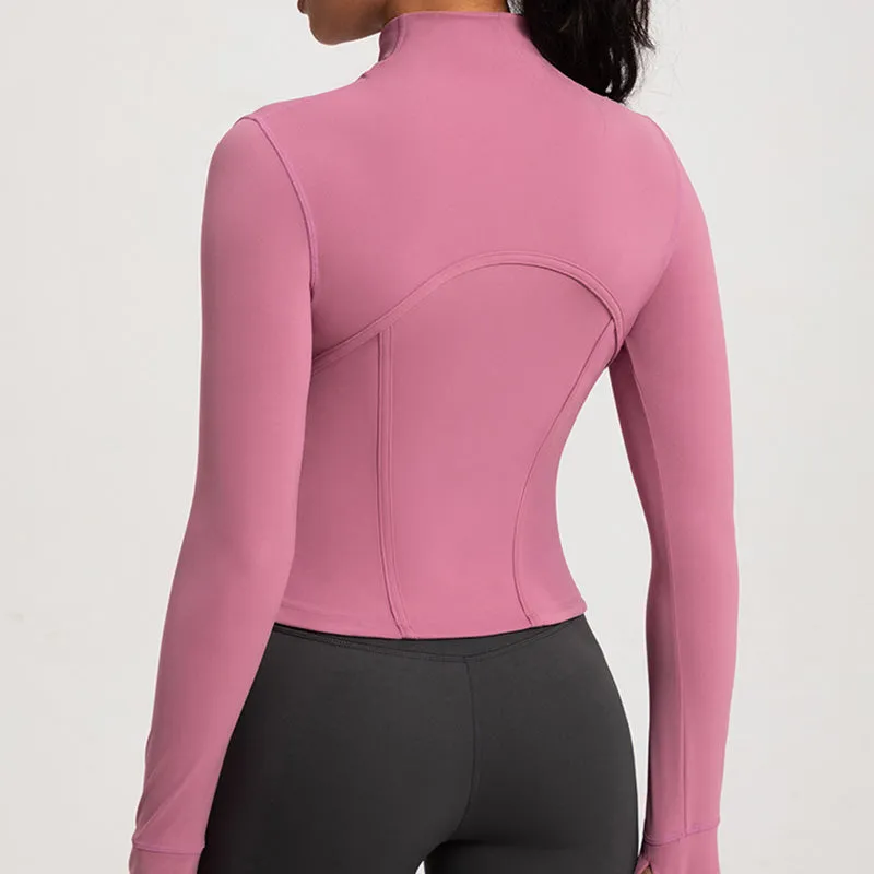 Mildred Zip Longsleeve Top