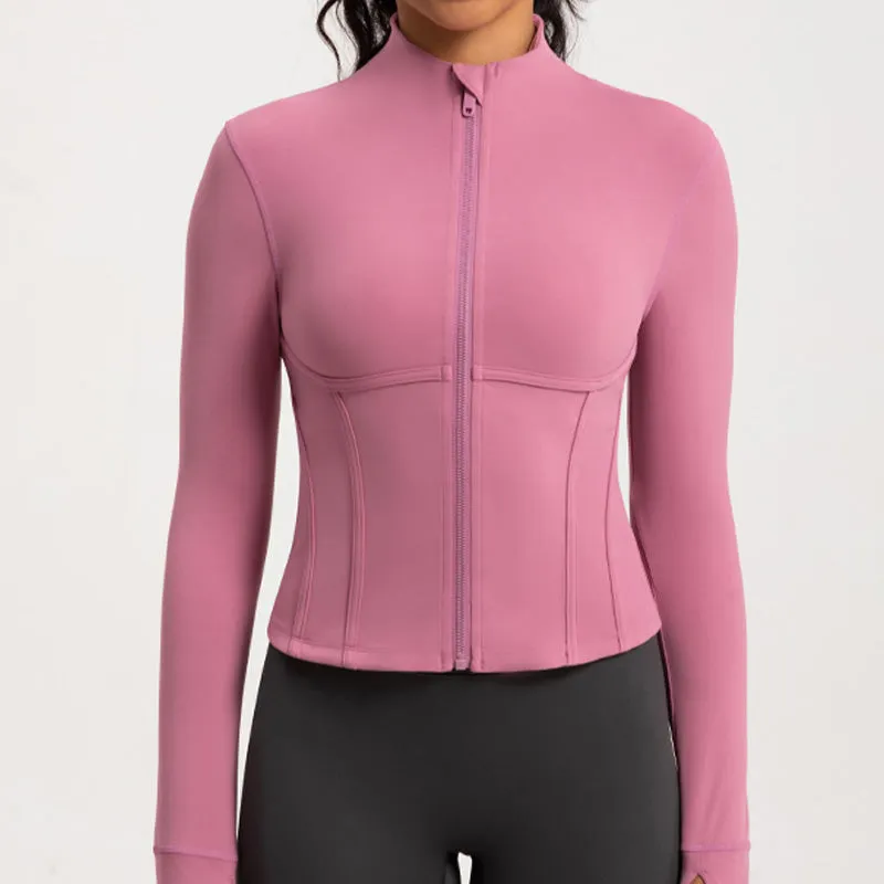 Mildred Zip Longsleeve Top