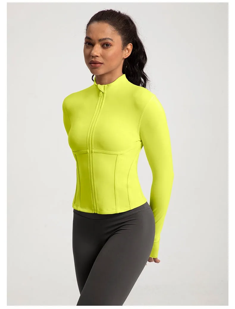 Mildred Zip Longsleeve Top