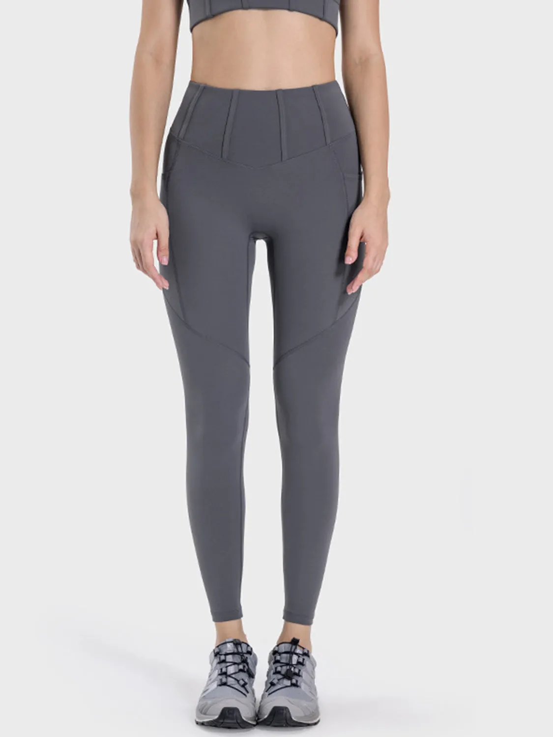 Millennia High Waist Pocketed Active Leggings