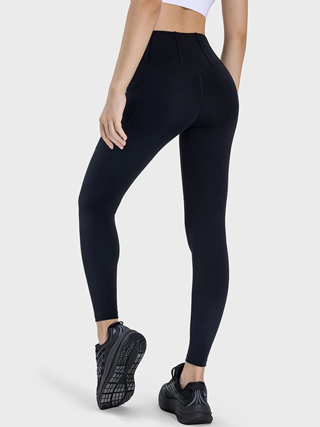 Millennia High Waist Pocketed Active Leggings