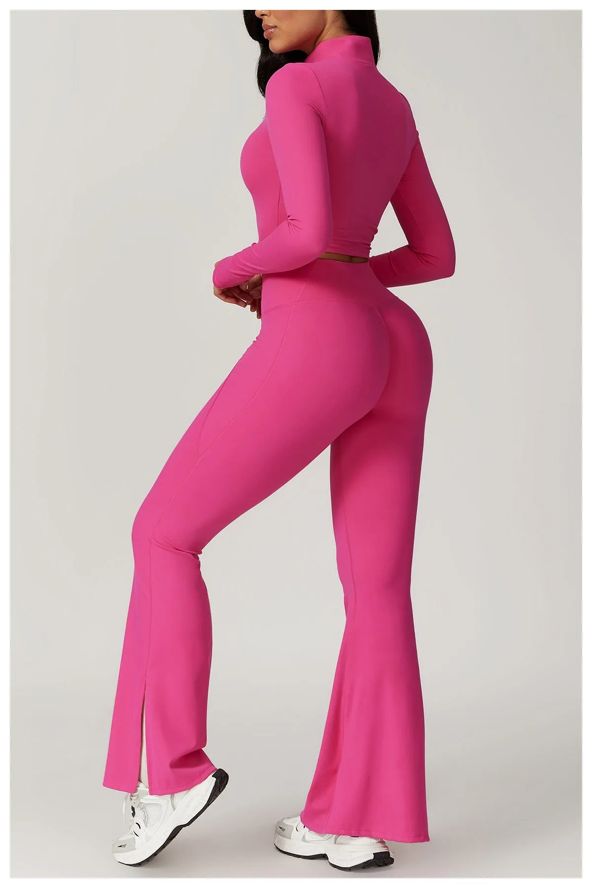 Mira Longsleeve Top & Flared Set