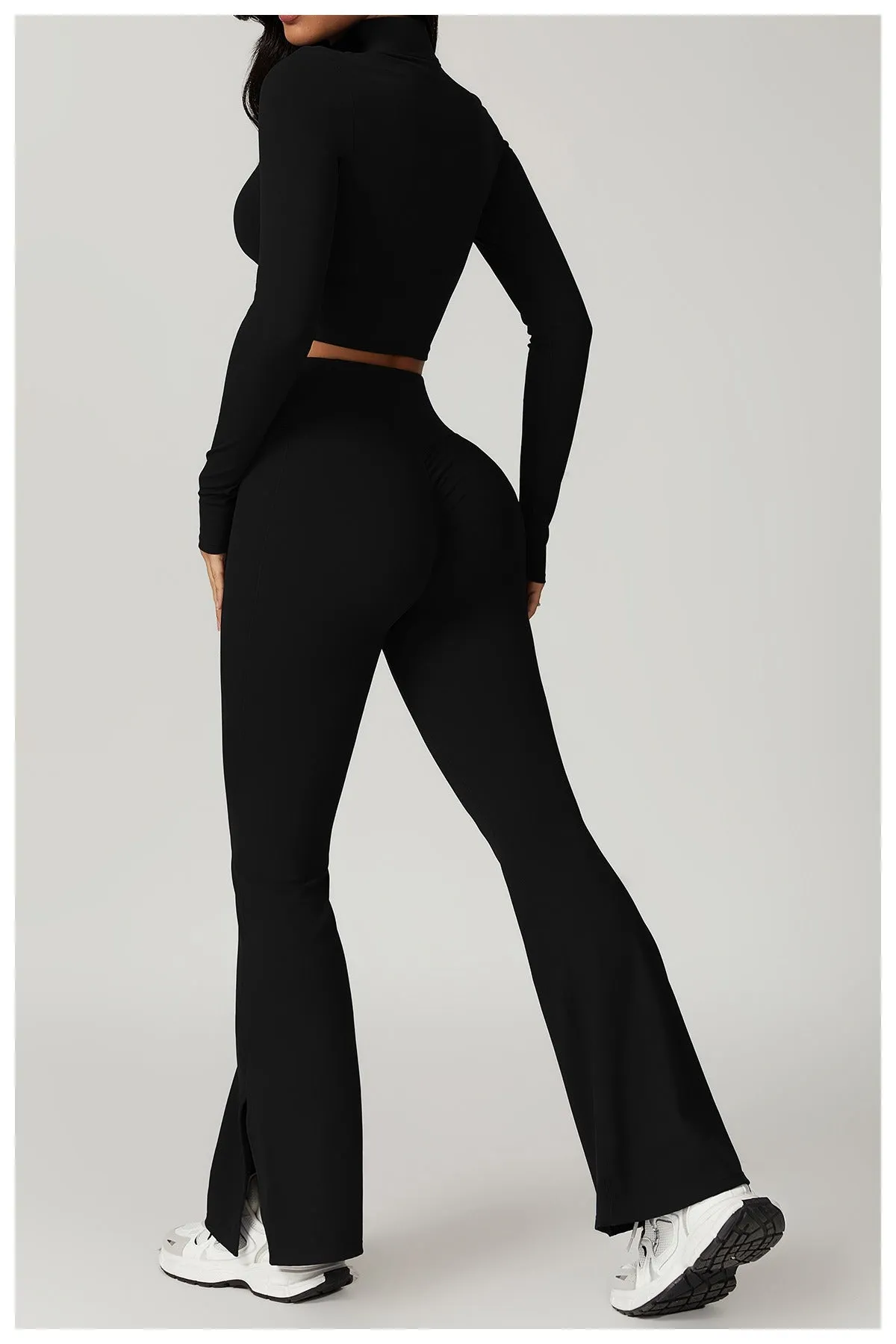 Mira Longsleeve Top & Flared Set