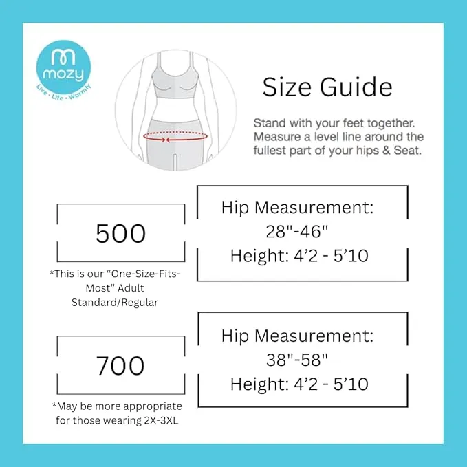 Mozy Wearable & Weatherproof Outdoor Blanket – Lower-Body Thermal Wrap for Superior Warmth