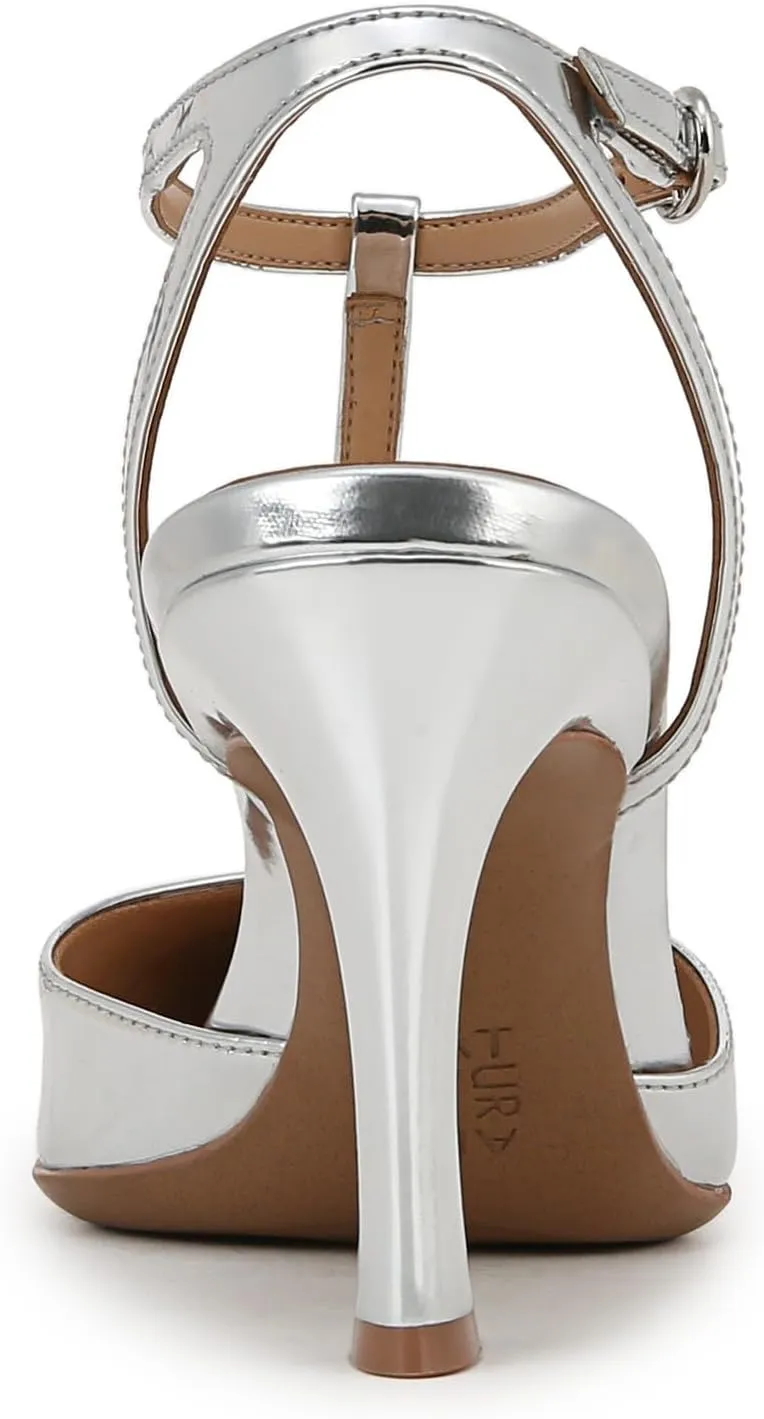 Naturalizer Women's Astrid Pointed Toe T-Strap Pump