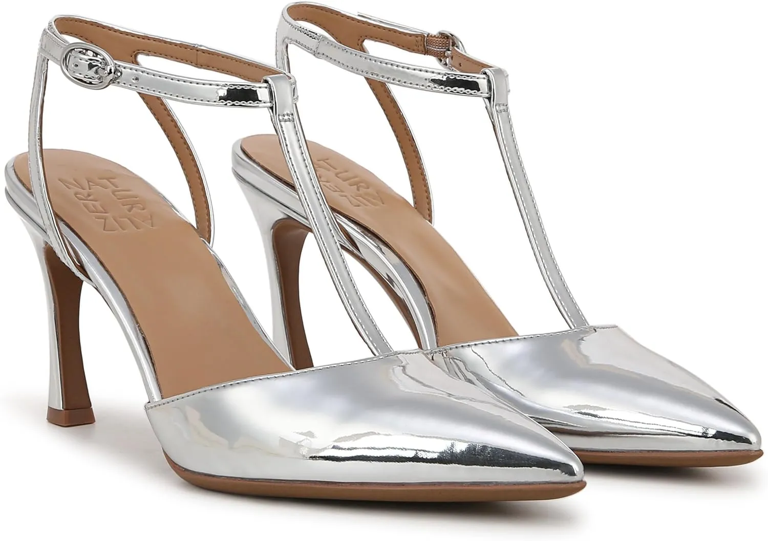 Naturalizer Women's Astrid Pointed Toe T-Strap Pump
