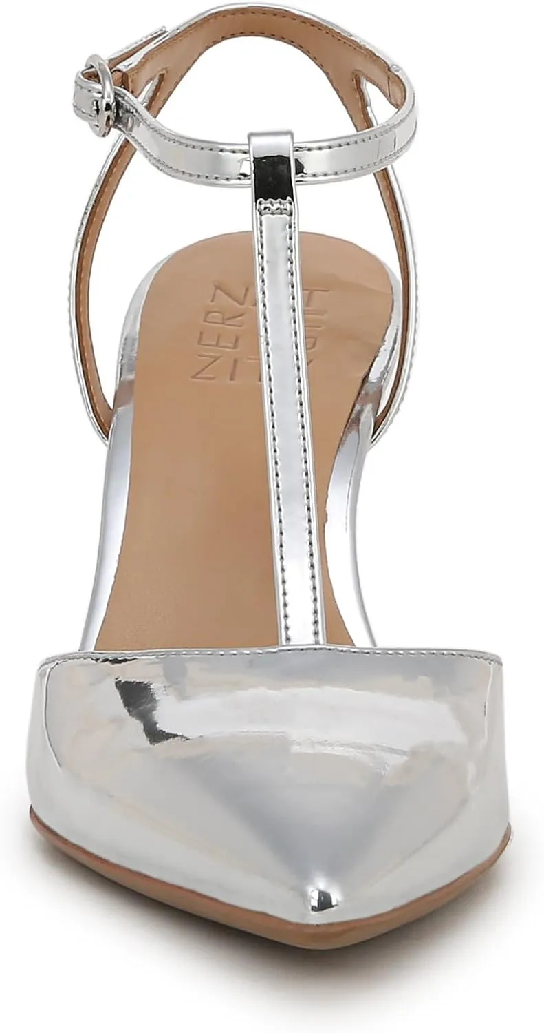 Naturalizer Women's Astrid Pointed Toe T-Strap Pump