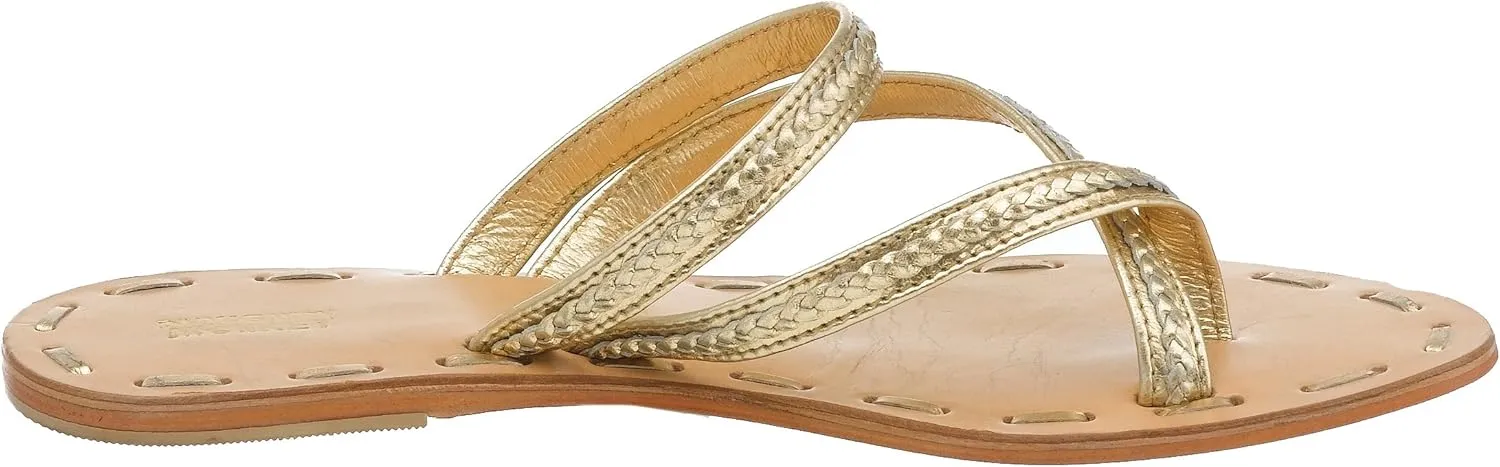 Naughty Monkey Women's Cordelia Metallic Toe Thong