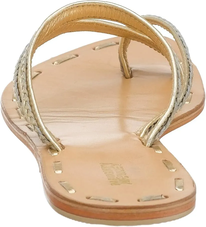 Naughty Monkey Women's Cordelia Metallic Toe Thong
