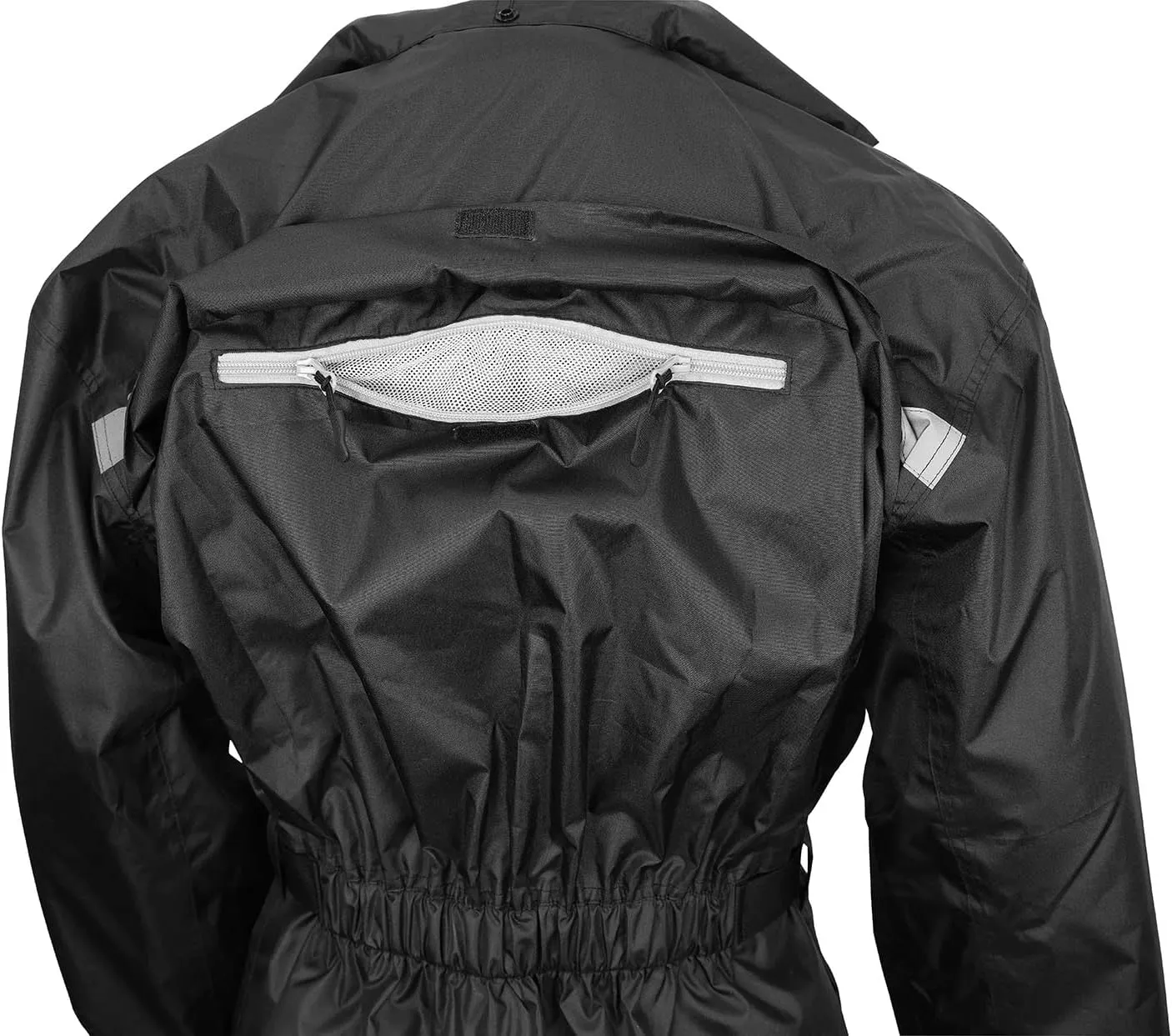 Nelson Rigg Solo Storm Rain Jacket, Waterproof, Breathable, and Packable (Hi-Vis Yellow/Black, Large)