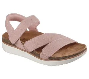 NEW Women's SKECHERS LIFETD COMFORT - DREAMY EYES Rose CANVAS Sandals AUTHENTIC IN BOX