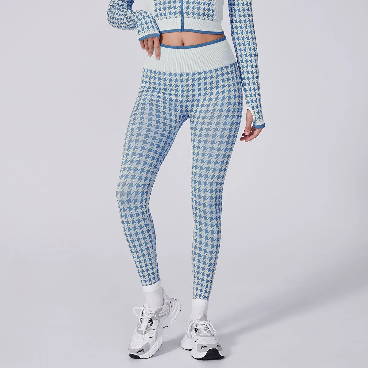 Noor Zip Longsleeve Top & Leggings Set