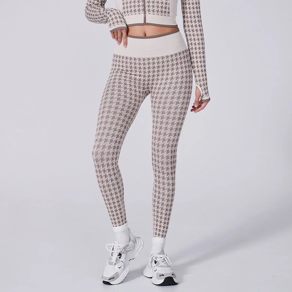 Noor Zip Longsleeve Top & Leggings Set