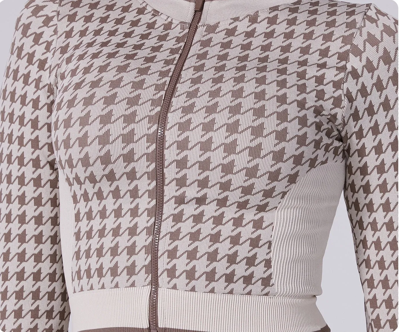 Noor Zip Longsleeve Top & Leggings Set