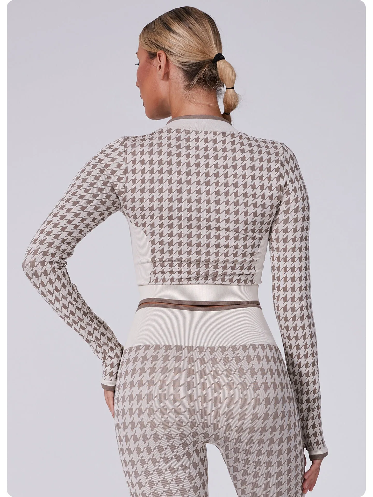 Noor Zip Longsleeve Top & Leggings Set