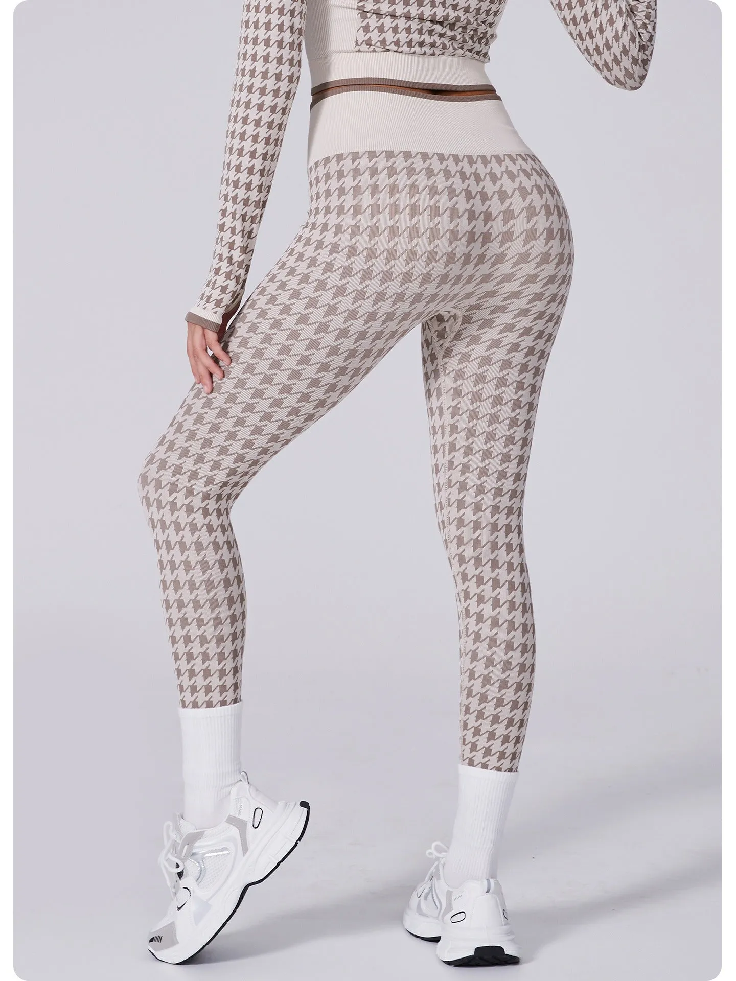 Noor Zip Longsleeve Top & Leggings Set