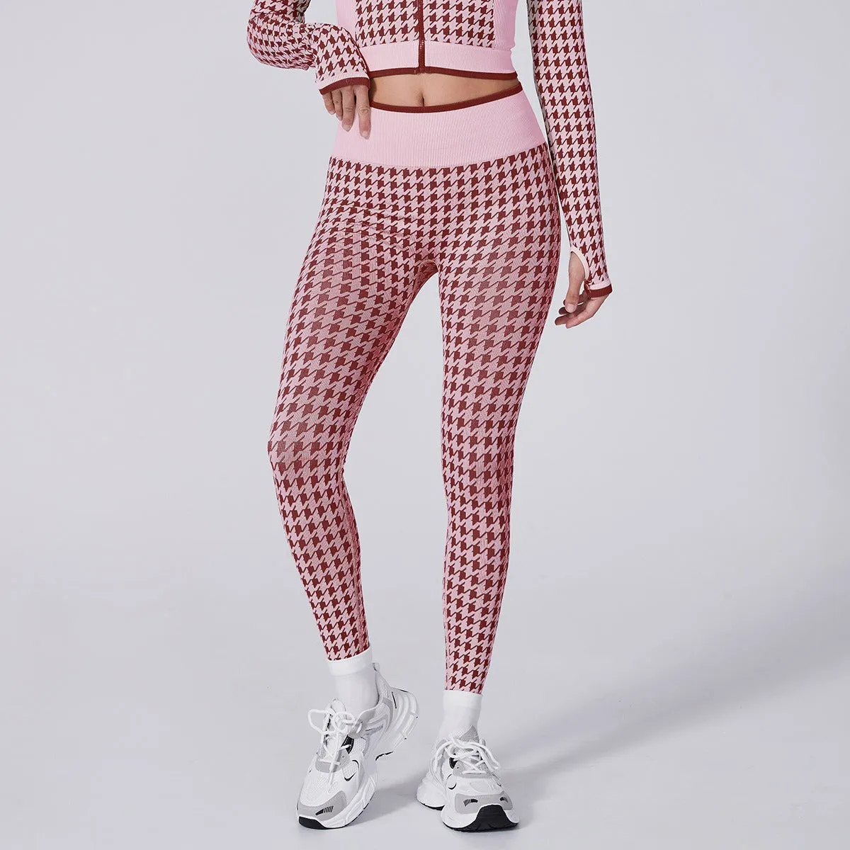 Noor Zip Longsleeve Top & Leggings Set