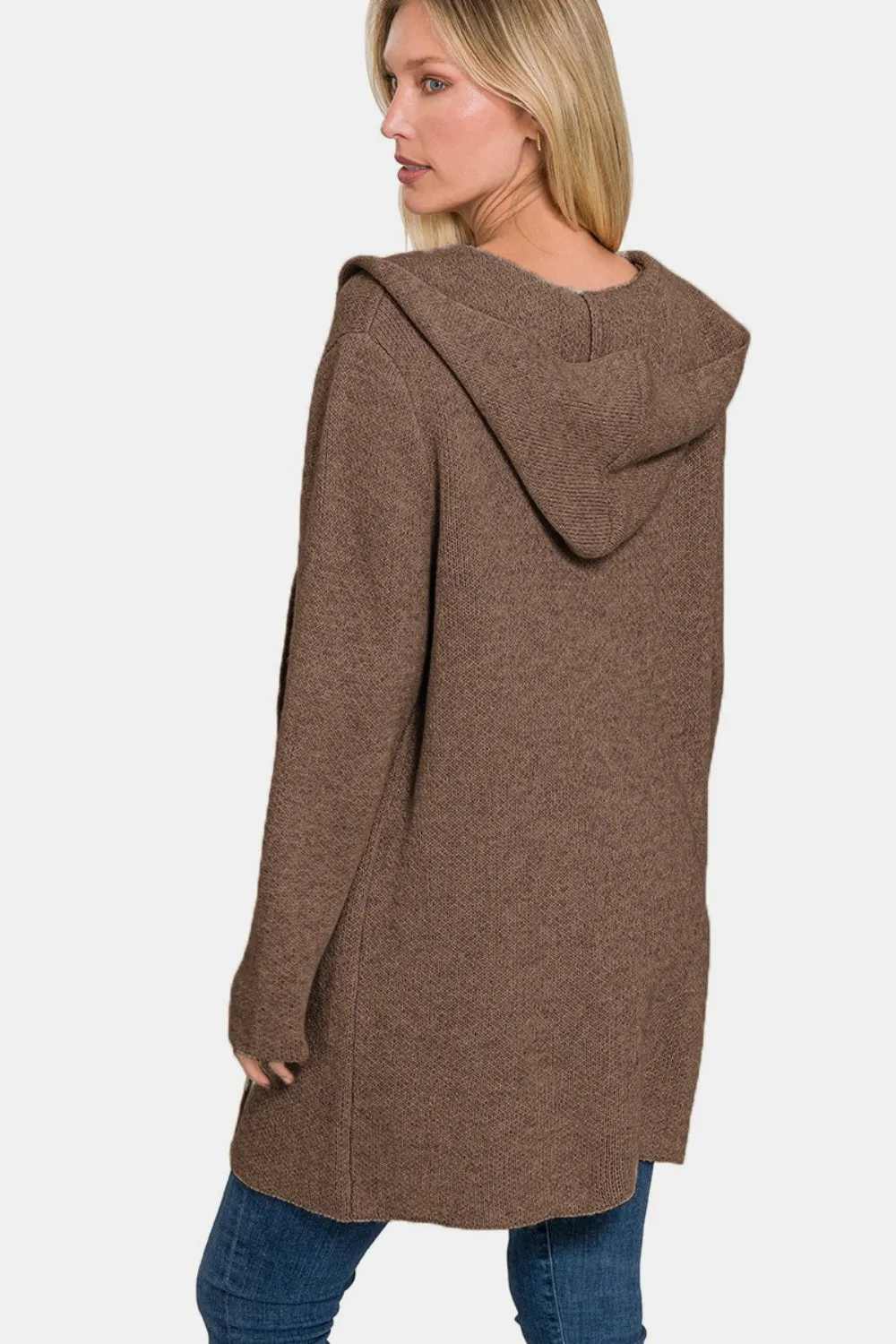 Open Front Sweater Cardigan
