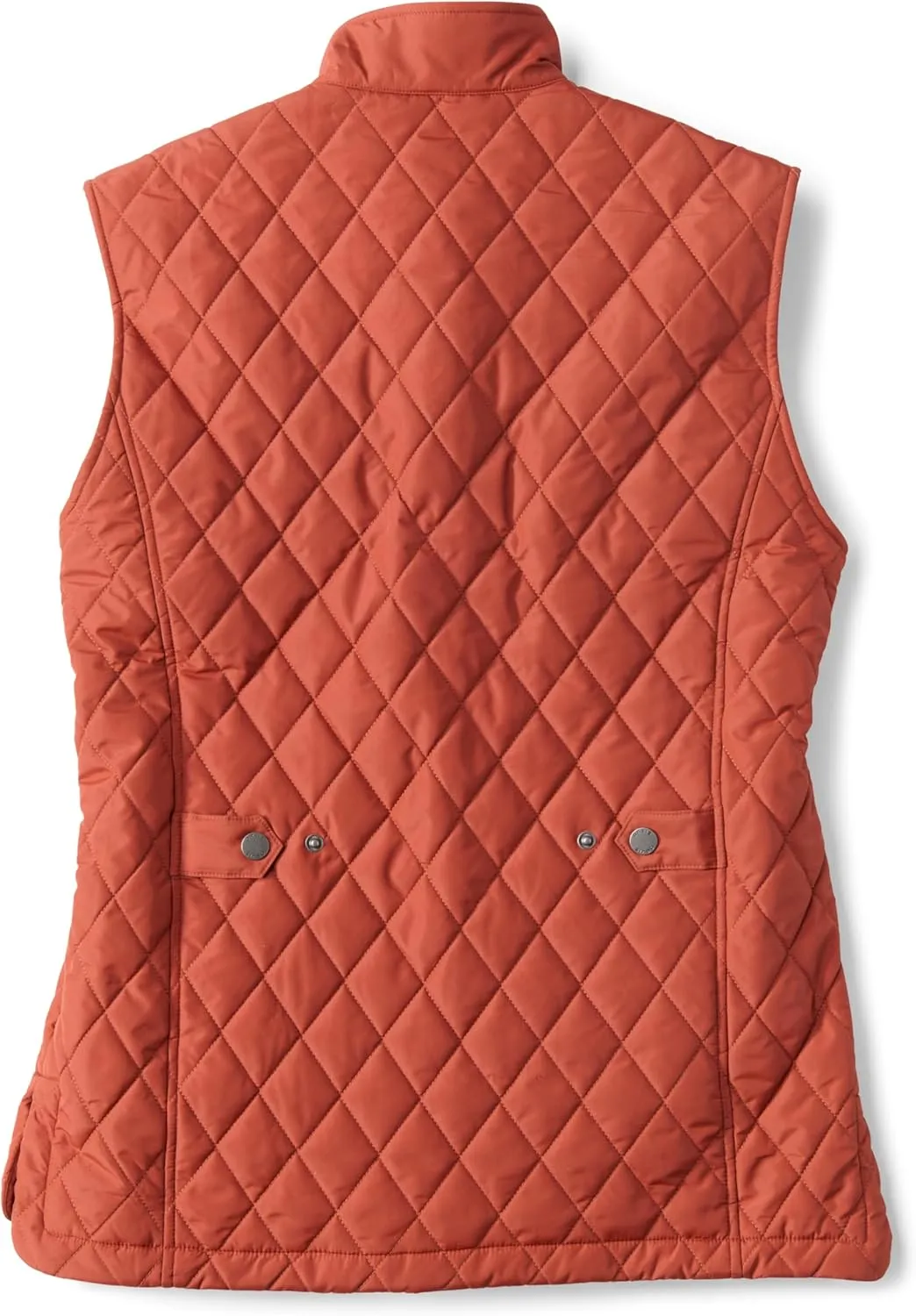 Orvis RT7 Quilted Vest for Men - Versatile Diamond-Quilted Thermoregulating Polyester Weave with Zip and Button Placket