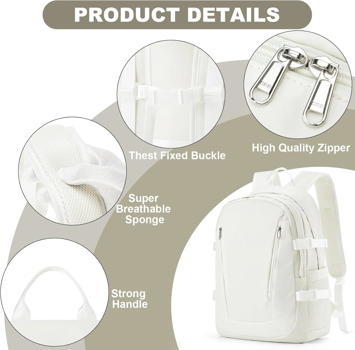 PAUBACK Travel Backpack for Women Men, Waterproof Backpack Casual Daypack Back Pack Nylon Mochilas Para Mujer Hombres