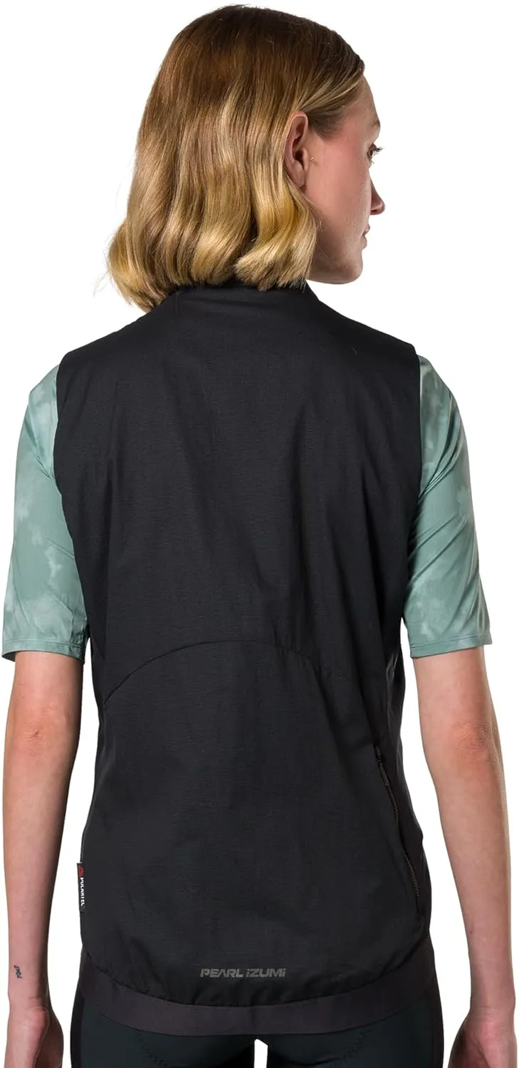 PEARL IZUMI, Women's Expedition Pro Alpha Vest, Wind & Water Repellent Cycling Vest, Form-Fitting with Safety Elements