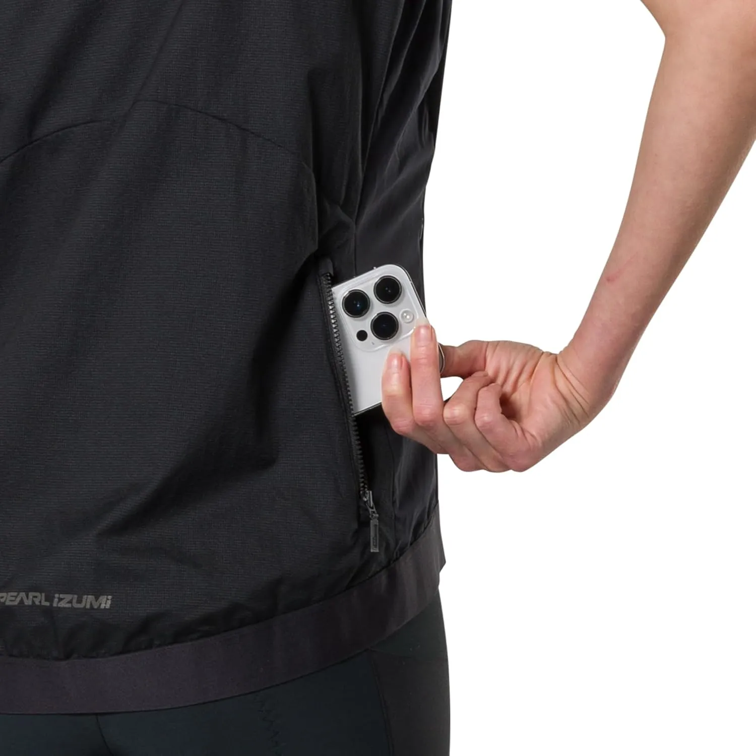 PEARL IZUMI, Women's Expedition Pro Alpha Vest, Wind & Water Repellent Cycling Vest, Form-Fitting with Safety Elements