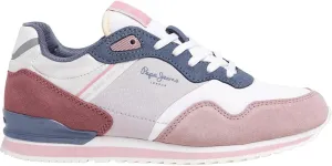 PEPE JEANS Women's Normal Sneak, Dusty Pale Pink, 8