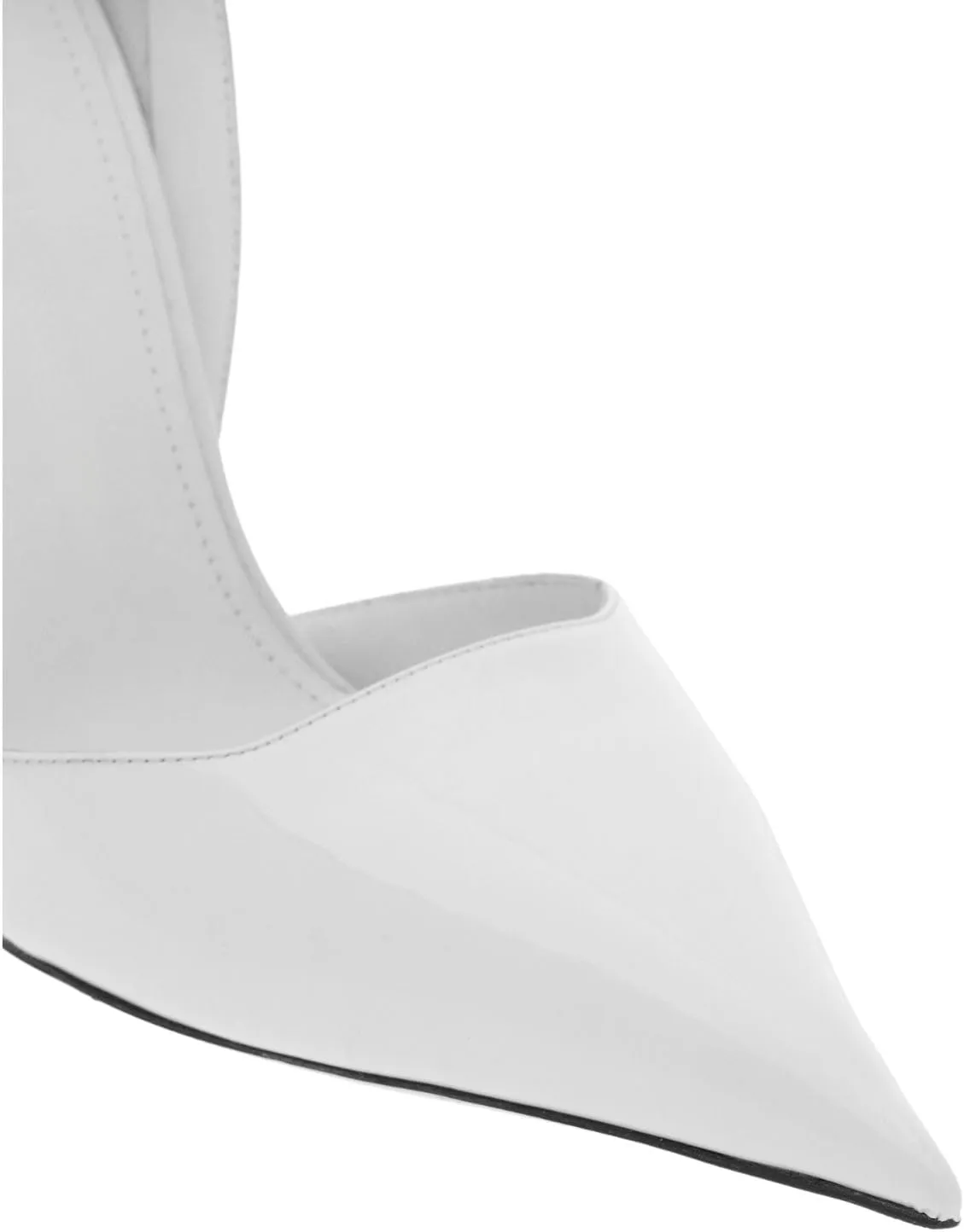 Pointed Closed Toe Wedge Heels for Women, Sexy Patent Leather Buckle Strap Office Dress Pumps Shoes