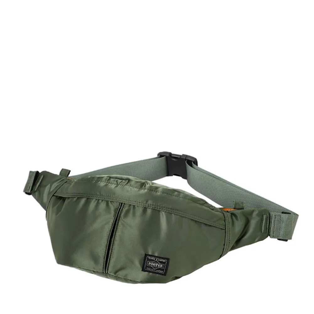 porter by yoshida tanker waist bag s (olive)