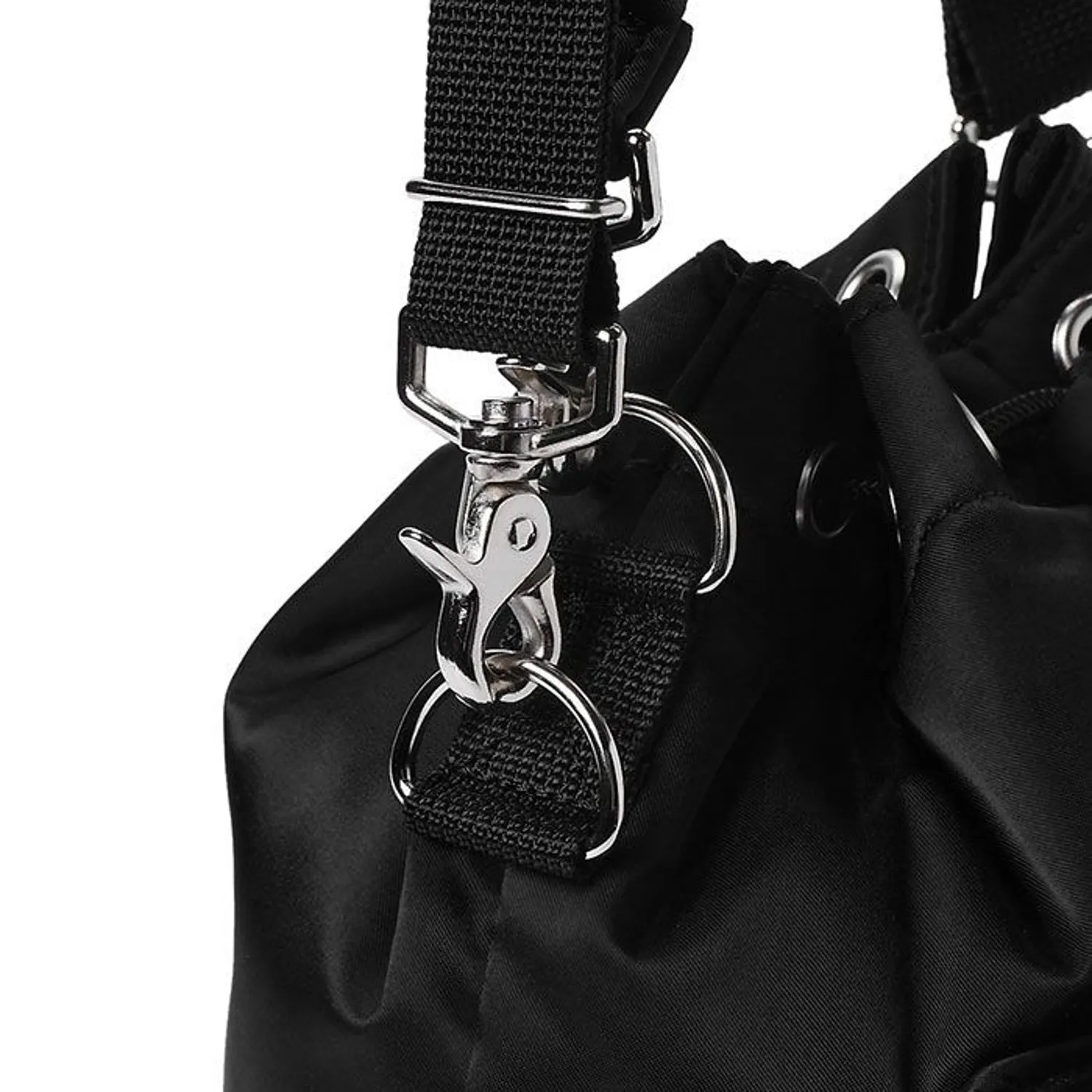 Porter-Yoshida & Co. Balloon Sac Small Nylon - Twill Bucket Bag - Black